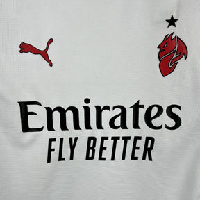Camisa AC Milan Away 2025/26 Branca - Modelo Torcedor