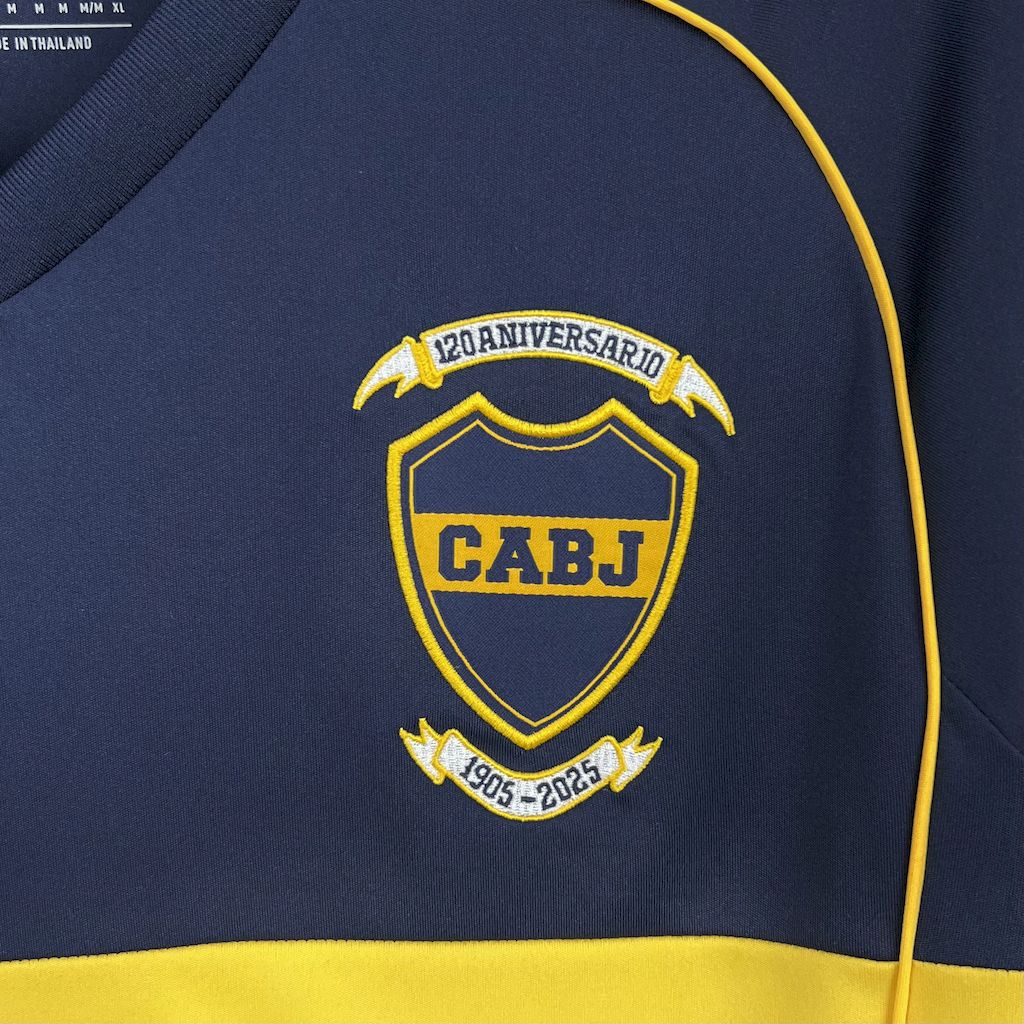 Camisa Boca Juniors Home 2025/26 Azul e Amarelo  - Modelo Torcedor