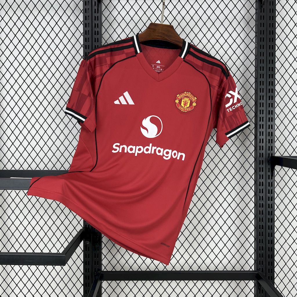 Camisa Manchester United Home 2025/26 Vermelha - Modelo Torcedor