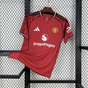 Camisa Manchester United Home 2025/26 Vermelha - Modelo Torcedor