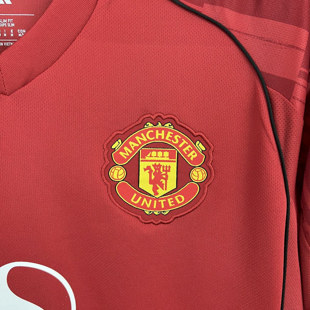 Camisa Manchester United Home 2025/26 Vermelha - Modelo Torcedor