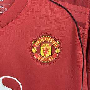 Camisa Manchester United Home 2025/26 Vermelha - Modelo Torcedor