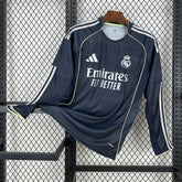 Camisa Real Madrid II 2025/26 Manga Longa - Modelo Torcedor