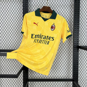Camisa AC Milan Third 2025/26 Amarela - Modelo Torcedor