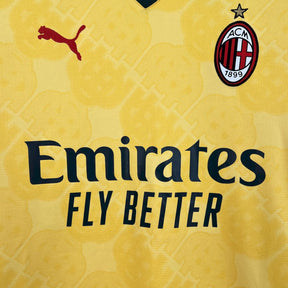 Camisa AC Milan Third 2025/26 Amarela - Modelo Torcedor