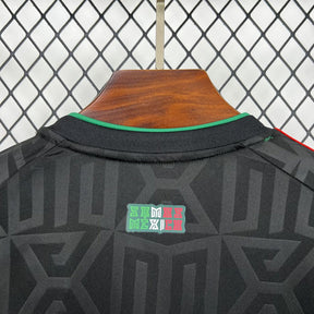 Camisa Seleção México II 2025 Preta - Versão Torcedor