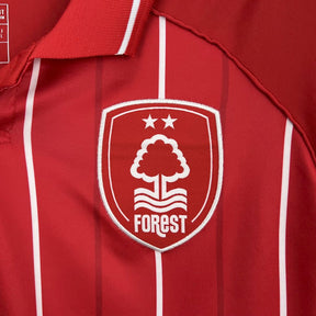 Camisa Nottingham Forest Home 2025/26 Vermelha - Modelo Torcedor