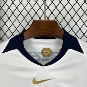 Camisa Pumas 2025/26 Branca - Versão Torcedor