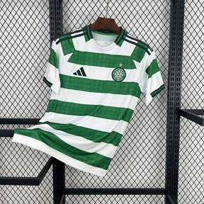 Camisa Celtic Home 2025/26 Verde e Branca - Modelo Torcedor
