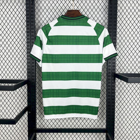 Camisa Celtic Home 2025/26 Verde e Branca - Modelo Torcedor