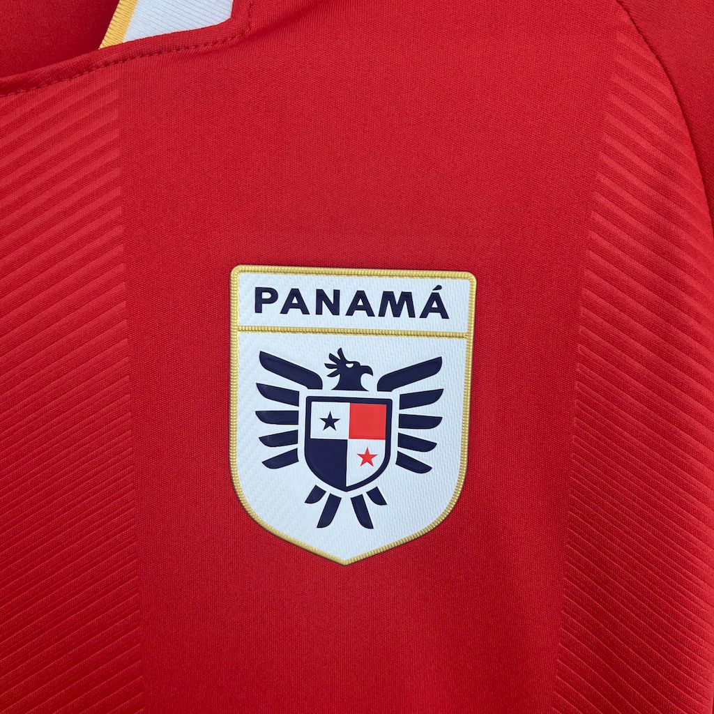 Camisa Seleção Panamá I 2025 Vermelha - Versão Torcedor