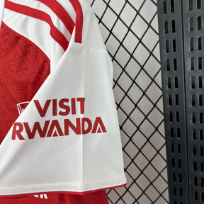 Camisa Arsenal Home 2025/26 Vermelha - Modelo Torcedor
