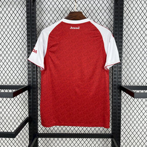 Camisa Arsenal Home 2025/26 Vermelha - Modelo Torcedor