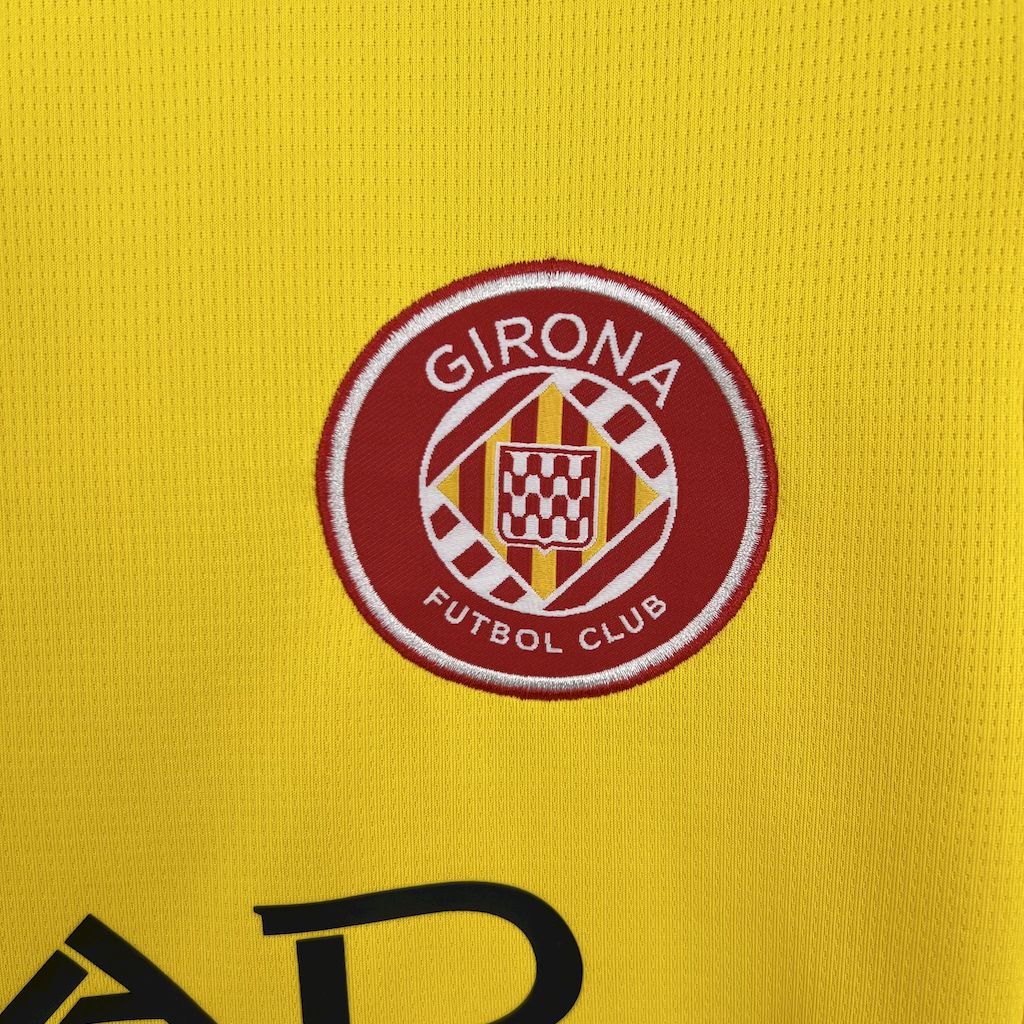 Camisa Girona Away 2025/26 Amarela - Versão Torcedor
