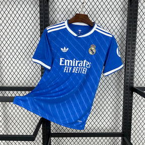 Camisa Real Madrid IlI 2025/26 Azul - Modelo Torcedor