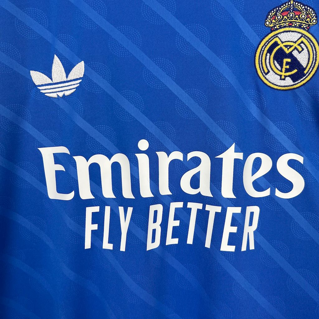 Camisa Real Madrid IlI 2025/26 Azul - Modelo Torcedor