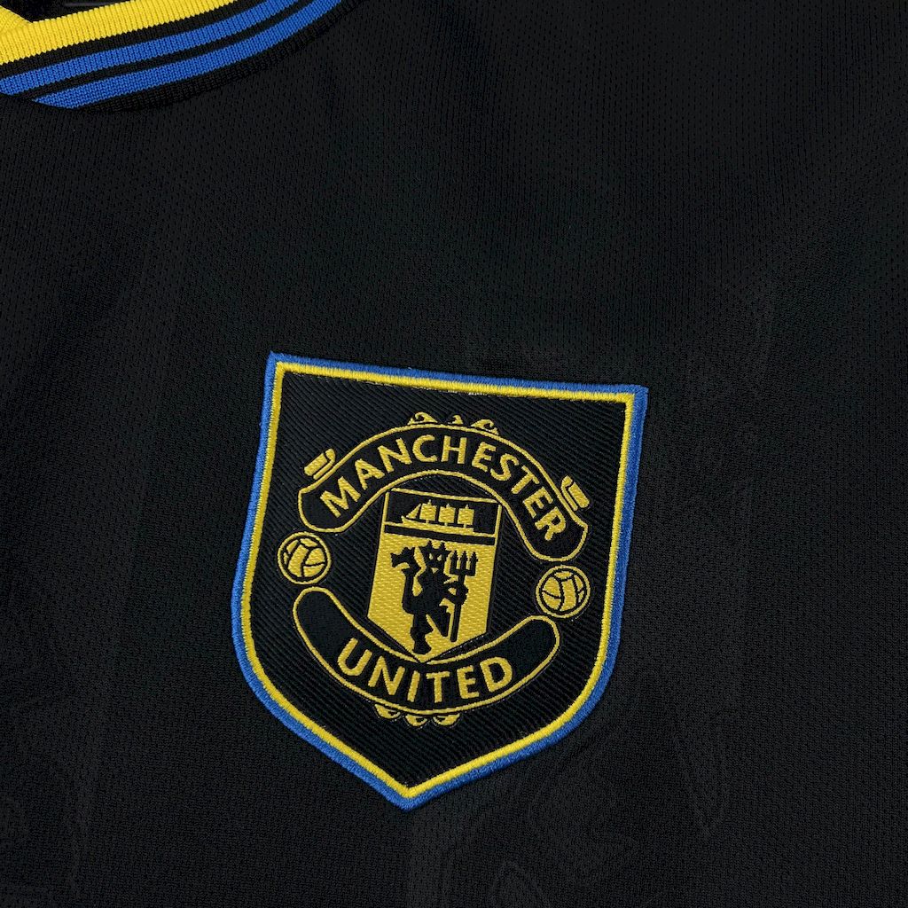 Camisa Manchester United Third 2025/26 Preta - Modelo Torcedor