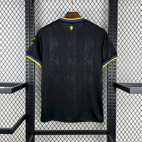 Camisa Manchester United Third 2025/26 Preta - Modelo Torcedor