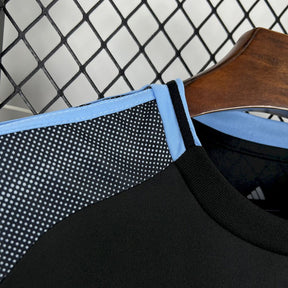 Camisa Aston Villa Away 2025/26 Preta - Versão Torcedor