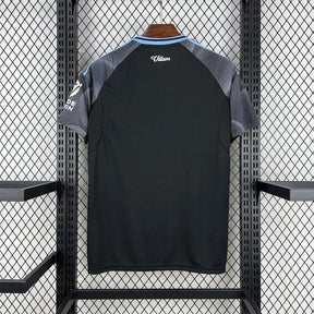 Camisa Aston Villa Away 2025/26 Preta - Versão Torcedor
