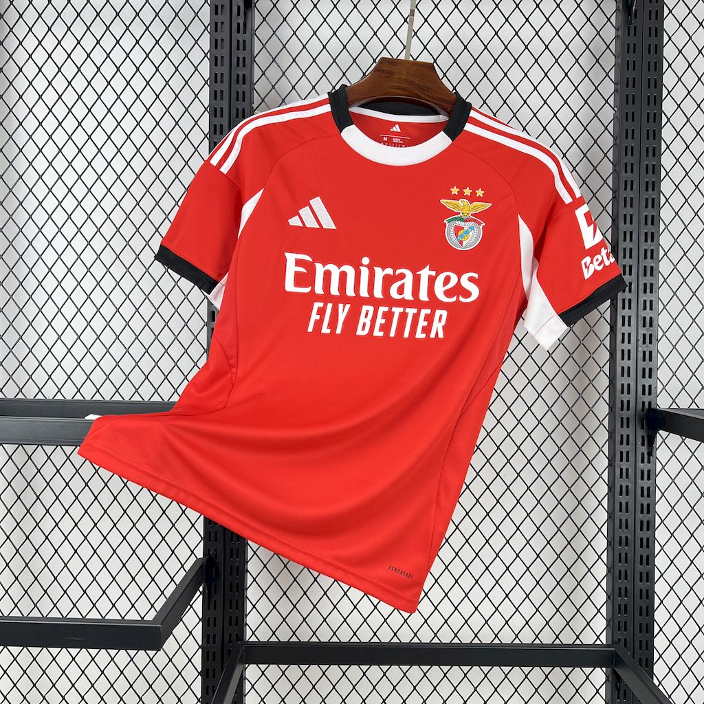 Camisa Benfica l 2025/26 Vermelha - Modelo Torcedor