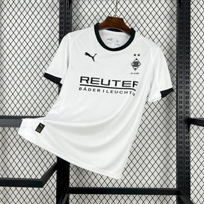 Camisa Borussia Mönchengladbach Home 2025/26 Branca - Modelo Torcedor