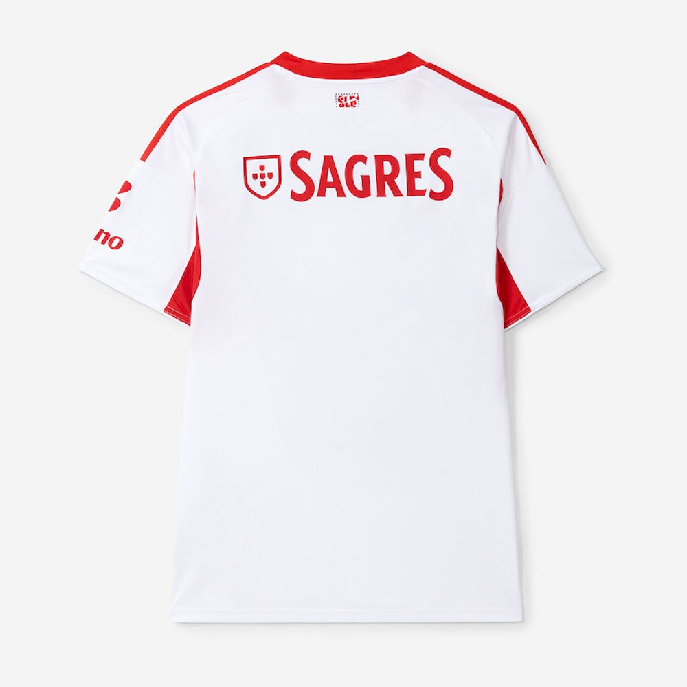 Camisa Benfica lII 2025/26 Branca - Modelo Torcedor