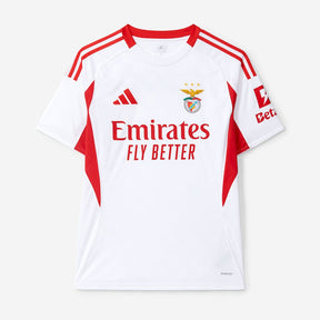 Camisa Benfica lII 2025/26 Branca - Modelo Torcedor
