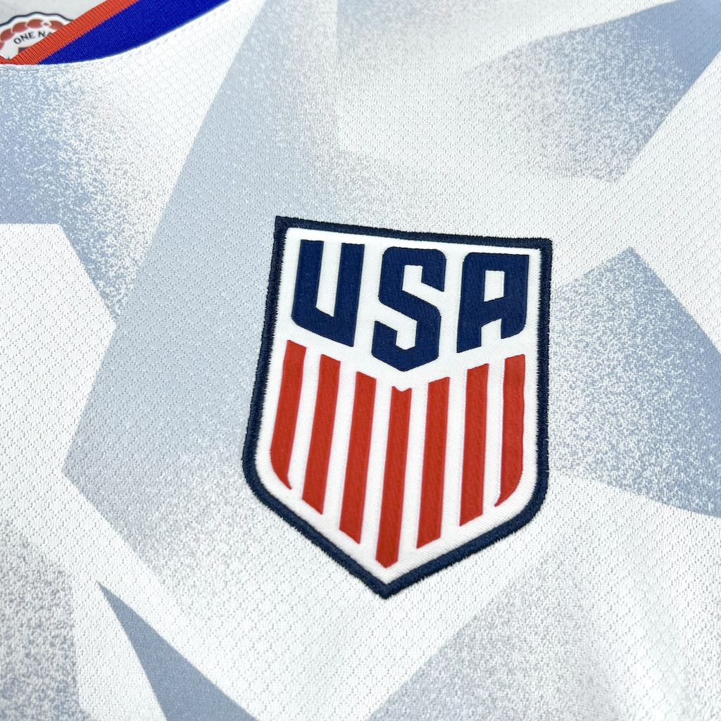 Camisa Seleção EUA I 2025 Branca - Versão Torcedor