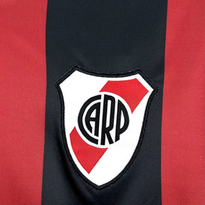 Camisa River Plate Away 2025/26 Preto e Vermelho - Modelo Torcedor
