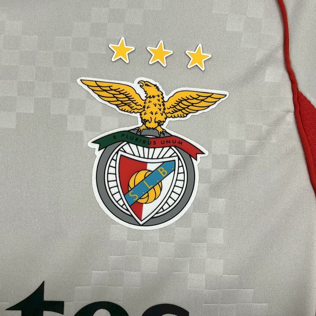 Camisa Benfica lI 2025/26 Bege - Modelo Torcedor