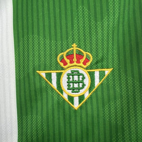 Camisa Real Betis Home 2025/26 Verde e Branca - Versão Torcedor