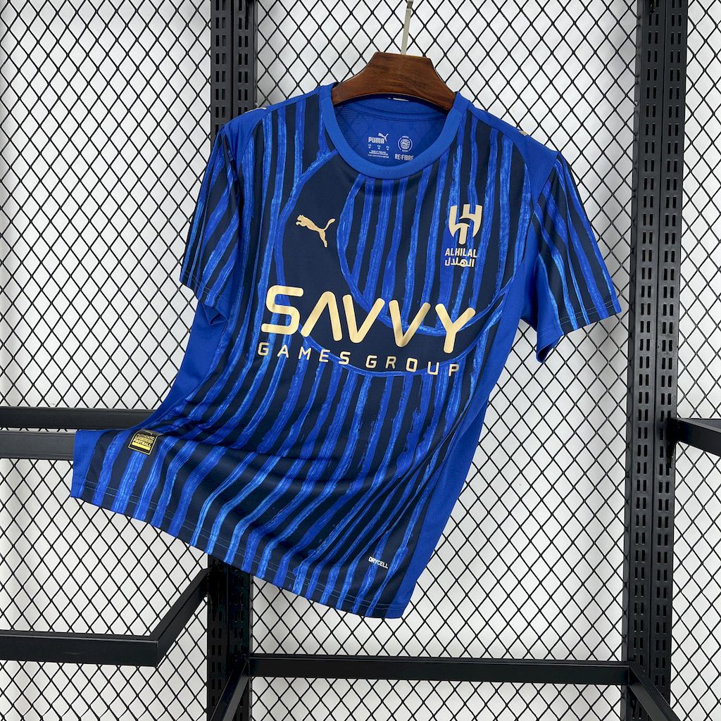 Camisa Al-Hilal Home 2025/26 Azul - Versão Torcedor