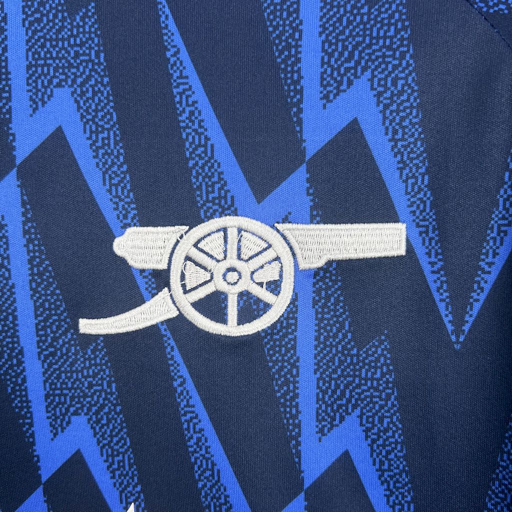 Camisa Arsenal Away 2025/26 Azul - Modelo Torcedor
