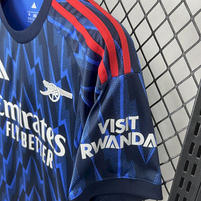 Camisa Arsenal Away 2025/26 Azul - Modelo Torcedor