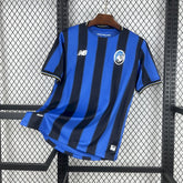 Camisa Atalanta Home 2025/26 Azul e Preto - Versão Torcedor