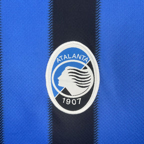 Camisa Atalanta Home 2025/26 Azul e Preto - Versão Torcedor