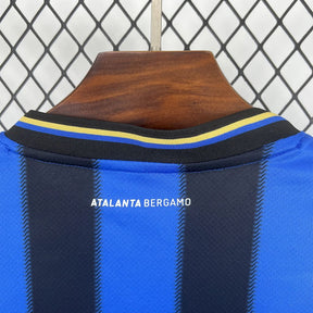 Camisa Atalanta Home 2025/26 Azul e Preto - Versão Torcedor
