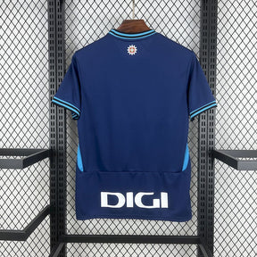 Camisa Athletic Bilbao Away 2025/26 Azul - Modelo Torcedor