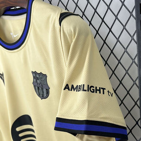 Camisa Barcelona Away 2025/26 Amarela - Modelo Torcedor