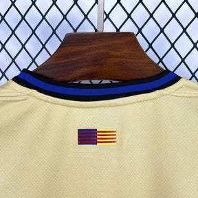 Camisa Barcelona Away 2025/26 Amarela - Modelo Torcedor