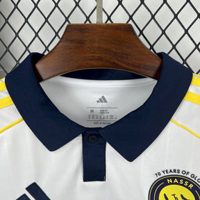 Camisa Al-Nassr Third 2025/26 Branca - Modelo Torcedor