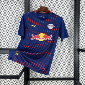 Camisa RB Leipzig Away 2025/26 Azul - Modelo Torcedor