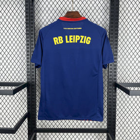 Camisa RB Leipzig Away 2025/26 Azul - Modelo Torcedor