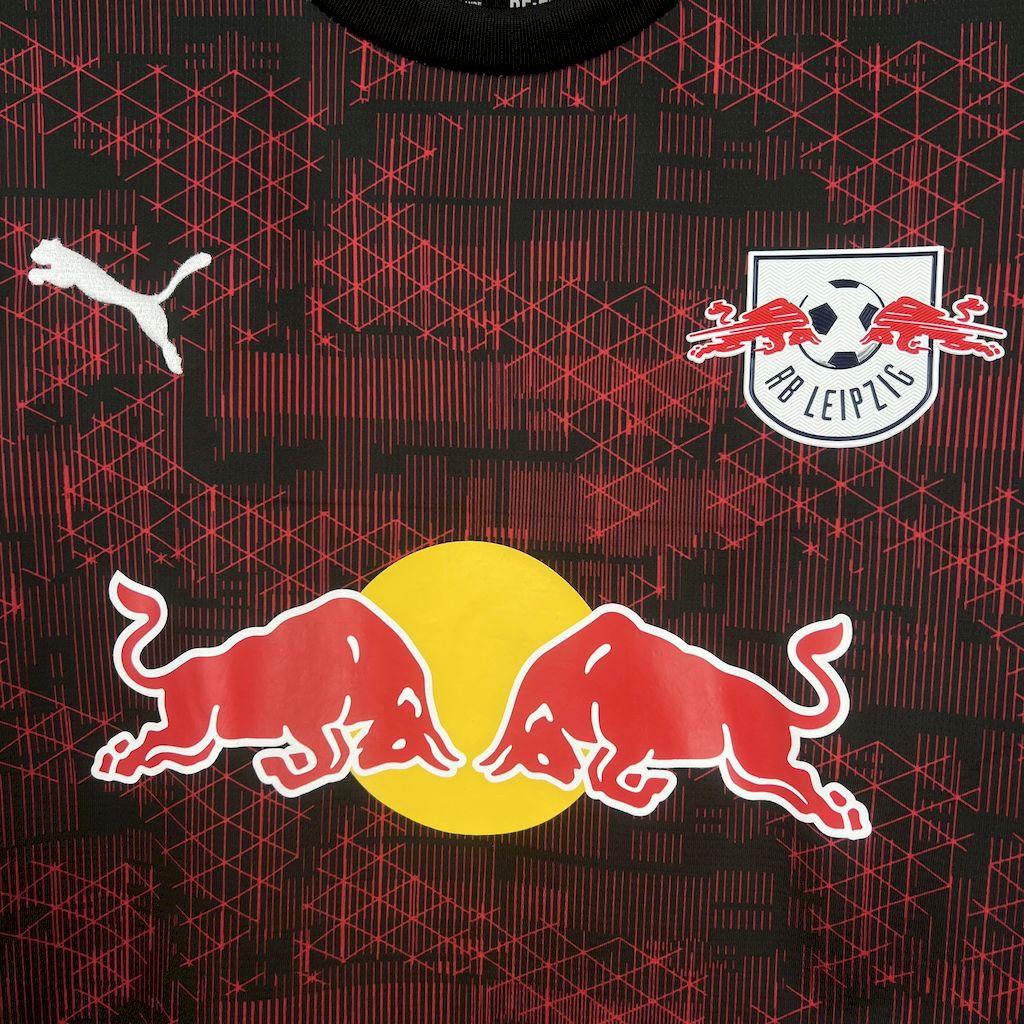 Camisa RB Leipzig Third 2025/26 Vermelha - Modelo Torcedor