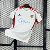 Camisa Sevilla Home 2025/26 Branca - Versão Torcedor