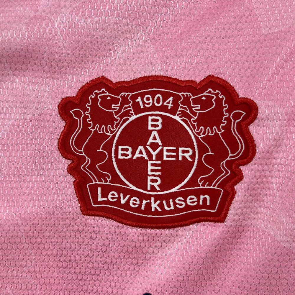 Camisa Bayer 04 Leverkusen Away 2025/26 Branca - Modelo Torcedor