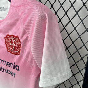 Camisa Bayer 04 Leverkusen Away 2025/26 Branca - Modelo Torcedor