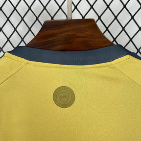 Camisa Boca Juniors Away 2025/26 Amarelo e Azul - Modelo Torcedor