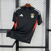 Camisa Benfica Pré-Jogo 2025/26 Preta  - Modelo Torcedor